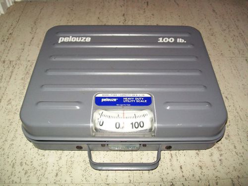 Pelouze p100s  heavy duty scale 100lb x 1lb for sale