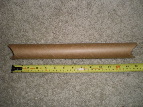 Brown cardboard &#034;Kraft&#034; mailing tube  1.5&#034; x 12&#034;  quantity case of 70ct.