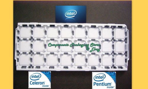 Pentium Tray for 478 479 Pin Desktop &amp; Mobile Processor CPU - Qty 4 fits 96