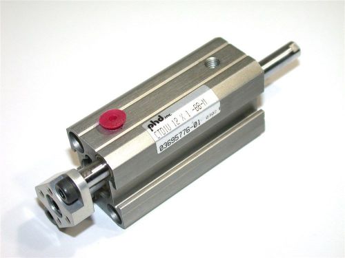 Up to 2 new phd air pneumatic dual rod cylinder 1&#034; stroke ctu 12x1-bb-m for sale
