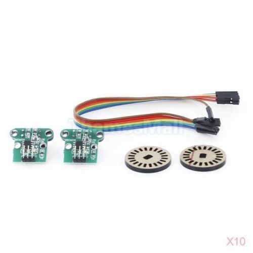 10x HC-020K Double Speed Measuring Sensor Module with Photoelectric Encoders Kit