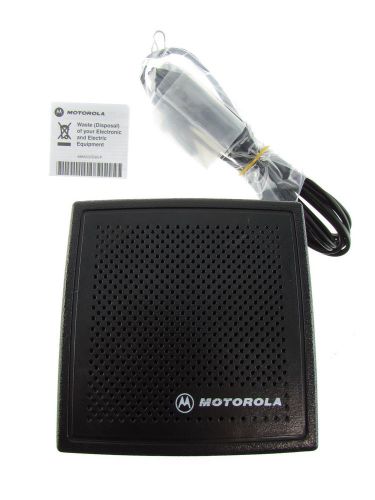 Motorola black internal/external mountable wired speaker model #hsn4031b for sale