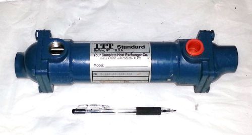 Itt standard heat exchanger sscf pn: sn516002008001 shell tube air cooled plate for sale