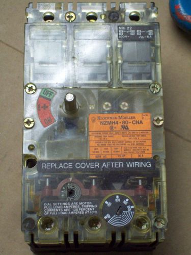 Klockner Moeller NZMH4-80-CNA Circuit Breaker Disconnect