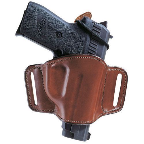 Bianchi 19254 105 minimalist belt slide holster w/ slot tan rh 13/15 glock 19 17 for sale