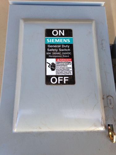 Siemens GNF322R safety switch, new old stock in original packaging