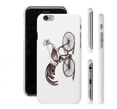 Rooster Riding a Bicycle iPhone 6 case