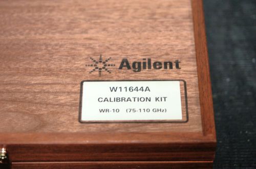 Agilent / hp w11644a wr10 waveguide mechanical calibration kit, 75 to 110 ghz for sale