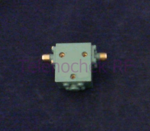 RF microwave single junction isolator 6 - 18.5 GHz,  5 Watt,  data