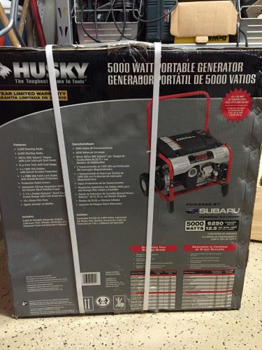 Husky 5000 Watt Portable Generator