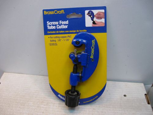 BRASSCRAFT SCREW FEED TUBE CUTTER 1/8&#034;- 1-1/8&#034; FOR CUTTING COPPER,PVC TUBING