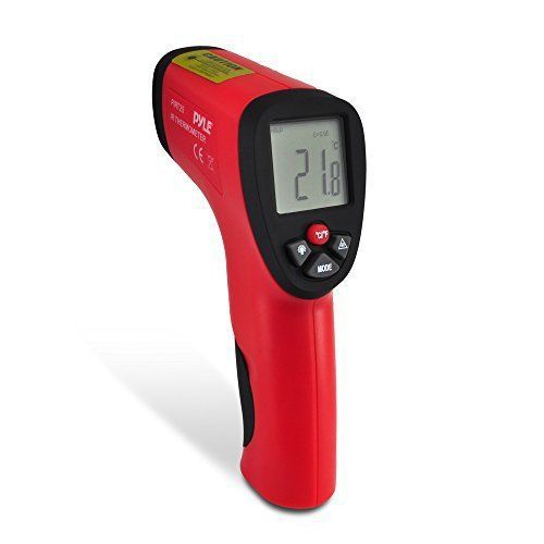 Pyle Meters PIRT25 PYLE Compact Infrared Thermometer W/ Laser Targeting