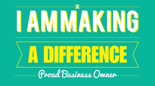 Marketing Banner &#034; Proud Business Owner&#034; Size Large