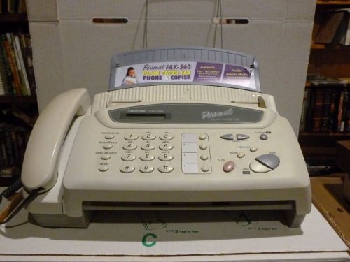 Brother Fax-560 Compact Personal Fax Machine Copier + PC-401 Printer Cartridge