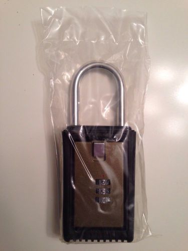 Locking Shackle Letter Lock Box - New In Package