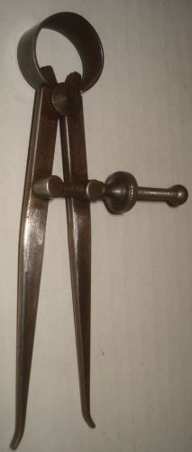 Vintage union tool spring-type inside caliper 4 inch solid nut american made for sale