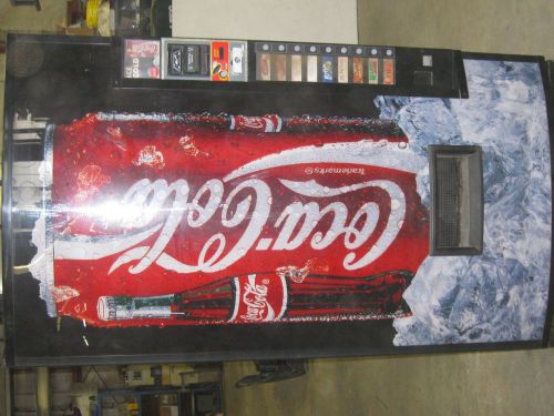Vendo ice cold coke cola drink soda pop can bottle vending machine for sale