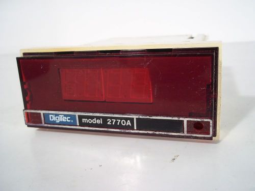 United Systems Digitec digital meter gauge model 2770A , 2770A-04