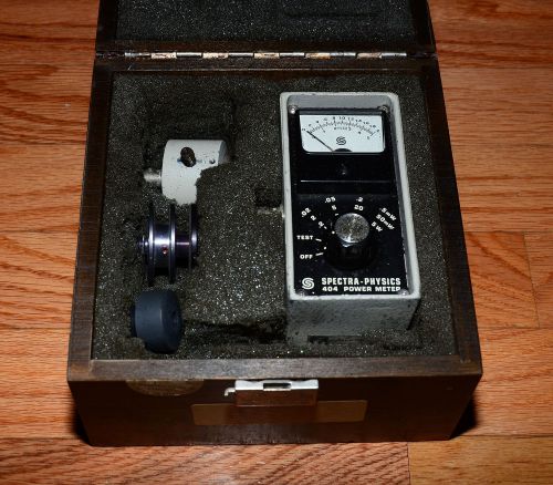Spectra Physics Model 404 Power Meter with Transducer Head and Filters