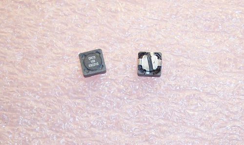 QTY (20) 10 uH 2.47A SMD SHIELDED  INDUCTORS DR73-100-R COILCRAFT ROHS