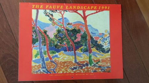 The Fauve Landscape 1991 wall calendar Los Angeles County Museum of Art te Neues