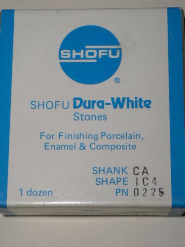 Shofu Dental Lab Dura White Stones CA Shank IC4