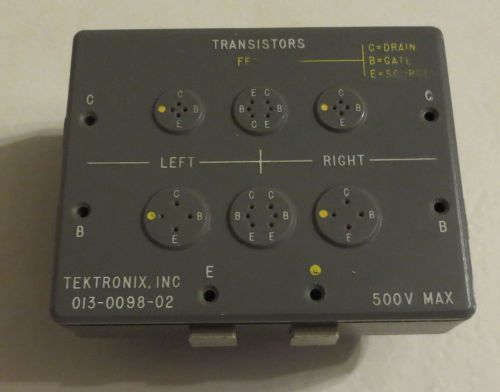 Tektronix Curve Tracer Transistor Adapter 013-0098-02