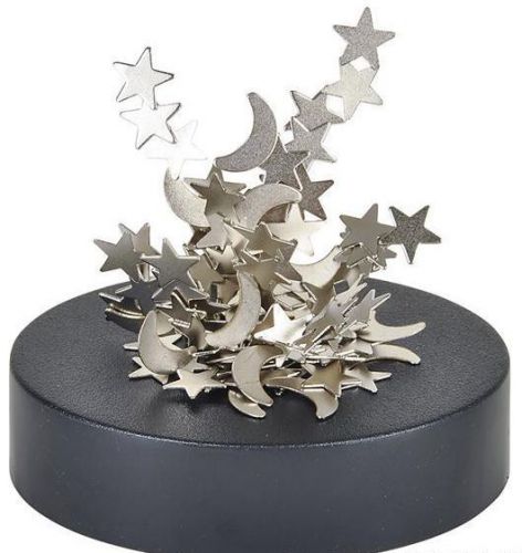 Cosmic magnetic stars and moon sculpture - desk accessory &amp; party fun! for sale