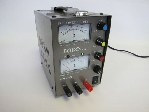 Loko Power DPS-3050 Linear DC Power Supply 0-50V DPS3050 0-3 Amp