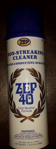 Zep 40 non-streaking cleaner for sale