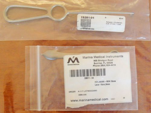 Marina Medical Volkman Retractor &amp; Hohmann Mini Bone Lever