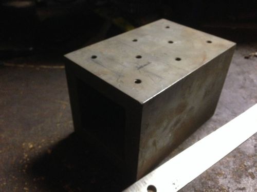 MACHINIST LATHE TOOL TAFT PIERCE 4x4x6 Machinist Hollow Riser Block Cast Iron