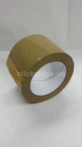 24 rls - 3&#034;x55yds -  1.8 mil tan carton sealing tape for sale