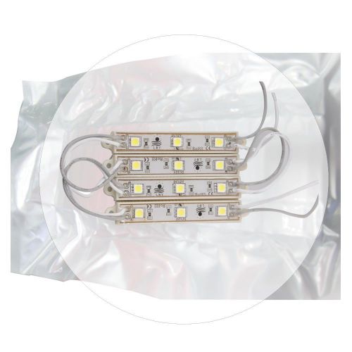 100pcs Waterproof LED Sign Module Light (SMD 5050,3LEDs,white) Free Shipping