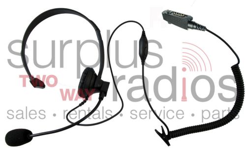 Headset for icom radios f3161t f4161s f50 f60v f80 f70 f3161dt f4161dt f4061s for sale
