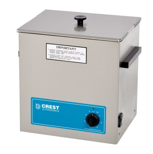 New crest cp1100t 12 liters benchtop ultrasonic cleaner, 30 min mechanical timer for sale