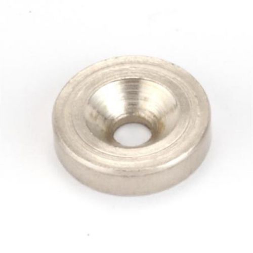 Steel washers 1/2&#034; o.d. for rare earth magnets 10pc w/ #4 x 1/2&#034; screws for sale