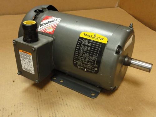 150691 used, baldor m3559t ac motor 3hp, 230/460v, 3450rpm, 3ph, 7/3.5a for sale
