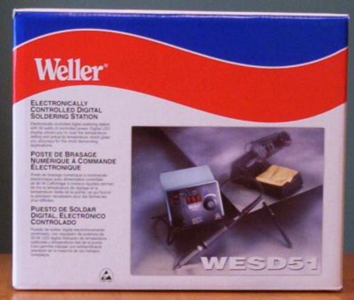 Weller WESD51 Digital Soldering Station complete with 50 Watt Pencil Iron