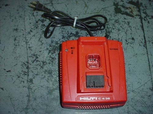 HILTI C 4/36 BATTERY CHARGER