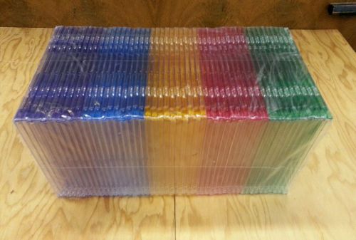 50 Cd colored jewel cases