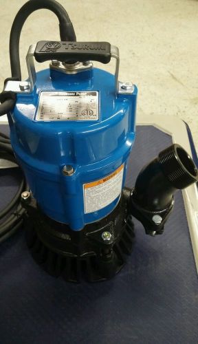 Tsurumi hs2.4s-62 - 53 gpm (2&#034;) submersible trash pump for sale