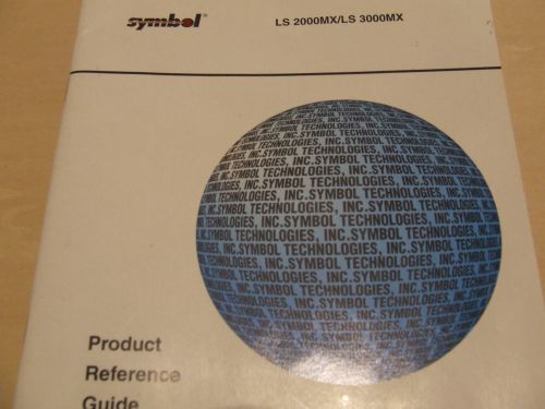 Symbol LS 2000MX/LS 3000MX Retail Scanner Product Reference Guide