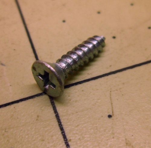 4 x 1/2 flat head sheet metal tap screws (qty 95) #1791 for sale