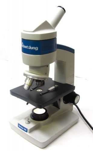 Reichert-Jung Series 160 Microscope + 3 Objective Lenses 4x 10x 43x 53089