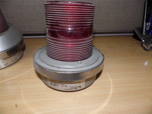 Edwards adapta beacon rotating strobe red light signal light  p26 for sale