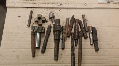 MACHINIST TOOLS LATHE MILL Lot of Misc. SMALL MILL BITS AND CUTTERS