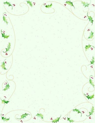 Just Print It Holly Bunch Letterhead 80ct