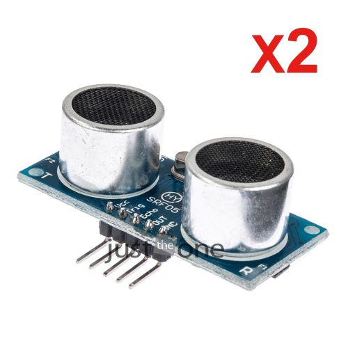 2Pcs New HY-SRF05 5 pin Ultrasonic Distance Measure Sensor Module for Arduino