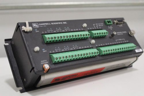 Campbell Scientific CR10X Control Wiring Panel Data Logger w/ 2M Extended Memory